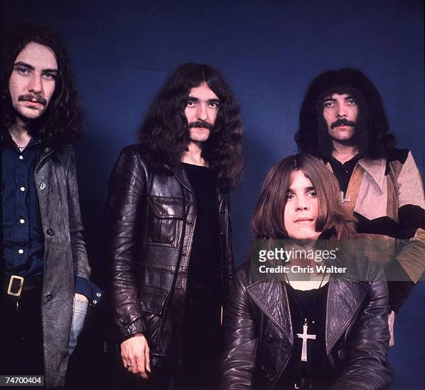 Black Sabbath, 1970: Bill Ward, Geezer Butler, Ozzy Osbourne, Tony Iommi during Black Sabbath File Photos in , United Kingdom.