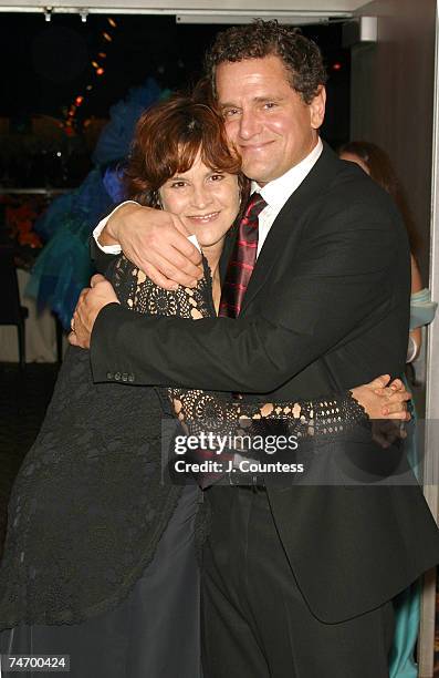 Ally Sheedy and David Lansbury at the Copacabana in New York City, New York