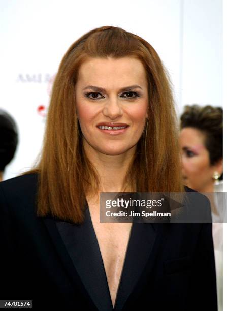Sandra Bernhard at the Avery Fisher Hall - Lincoln Center in New York City, New York