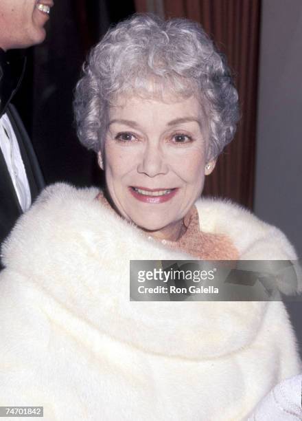 Jane Wyman at the Beverly Hilton Hotel in Beverly Hills, California