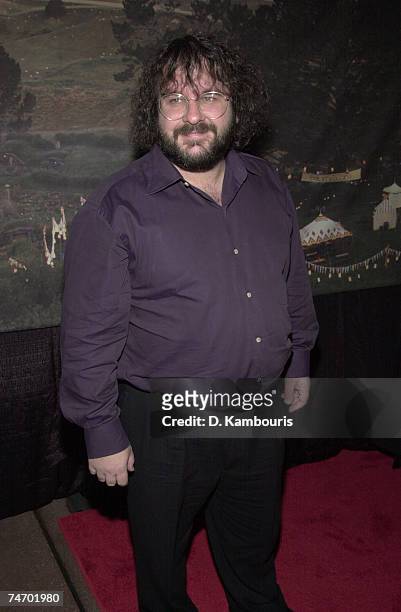 Director Peter Jackson at the The Ziegfeld Theater in New York City, New York