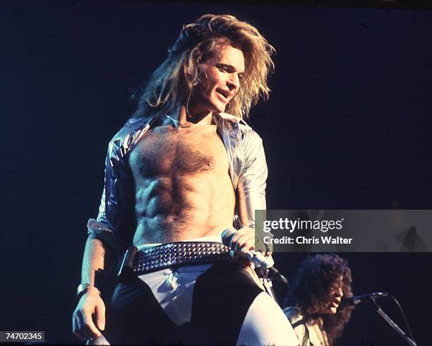 Van Halen 1978 David Lee Roth during Music File Photos - The 1970s - by Chris Walter at the Music File Photos 1970's in los angeles, .