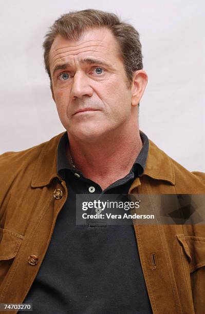 Mel Gibson, Writer/Director during "The Passion of the Christ" Press Conference with Mel Gibson, Jim Caviezel and Maia Morgenstern at the Four...