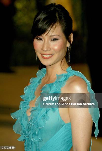 Lucy Liu at the Mortons in Beverly Hills, California