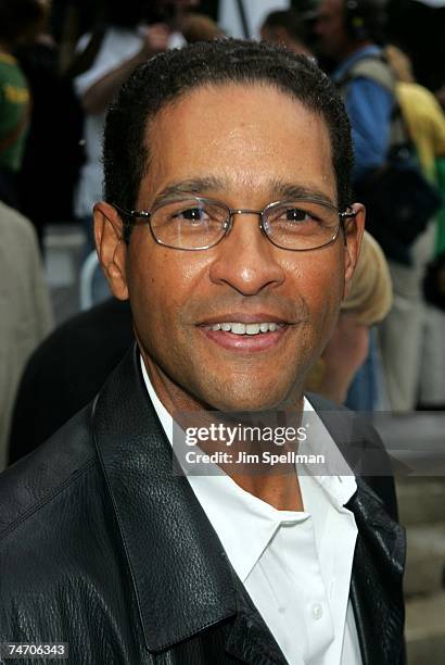 Bryant Gumbel at the American Museum of Natural History in New York City, New York