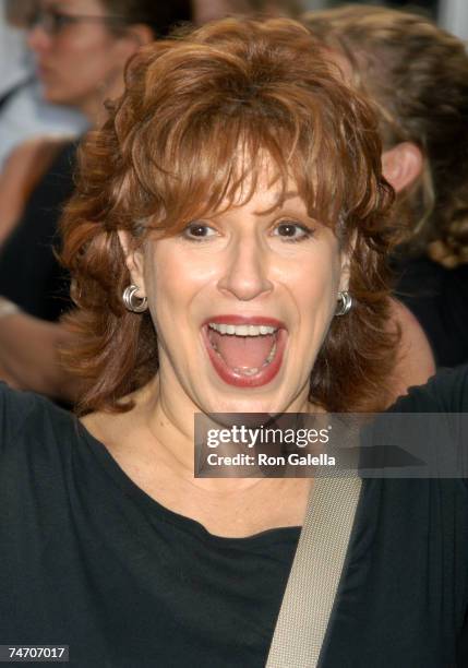 Joy Behar at the Ziegfeld Theater in New York City, New York