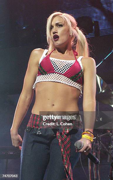 Gwen Stefani of No Doubt at the Universal Amphitheatre in Universal City, Ca