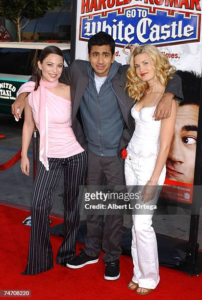 Kate Kelton, Kal Penn and Brooke D'Orsay at the Grauman's Chinese Theater in Hollywood, CA