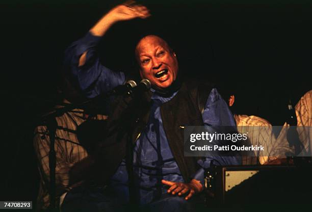 Nusrat Fateh Ali Khan at the Radio City Music Hall in New York City, New York