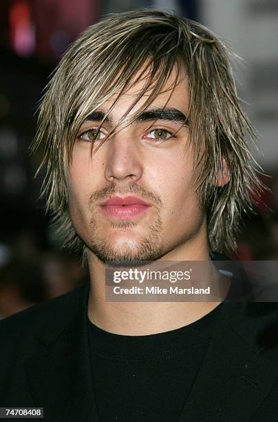 Charlie Simpson of Busted during "I, ROBOT" London Premiere - Arrivals at the Leicester Square Odeon in London, United Kingdom.