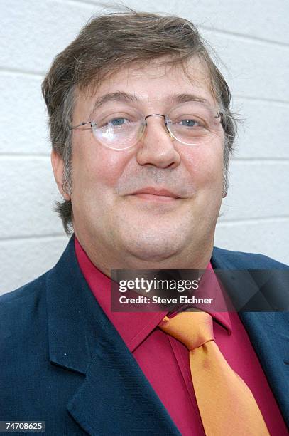 Stephen Fry at the United Artist Theaters in East Hampton, New York