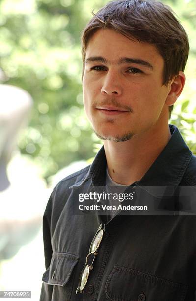 Josh Hartnett at the Four Seasons Hotel in Beverly Hills, California.