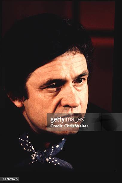 Johnny Cash early 1970's in , Netherlands.