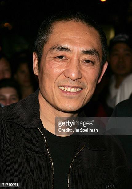 Zhang Yimou at the Alice Tully Hall, Lincoln Center in New York City, New York