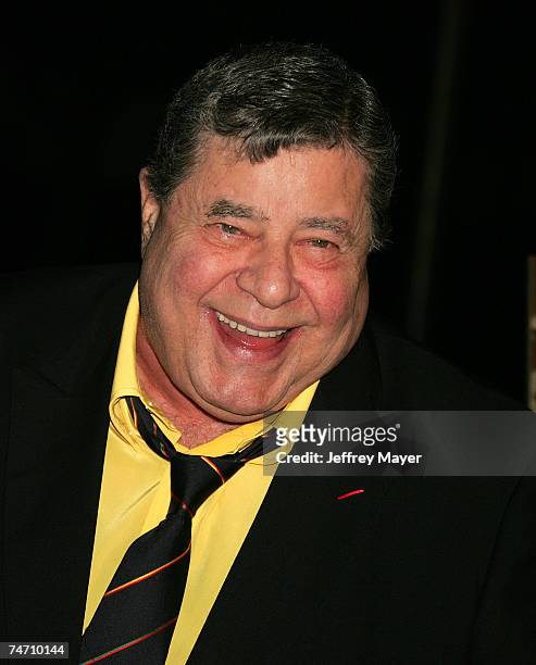 Jerry Lewis at the Paramount Theater in Hollywood, California