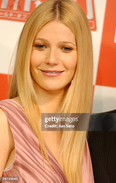 Gwyneth Paltrow at the Roppongi Academy Hills in Tokyo, Japan.