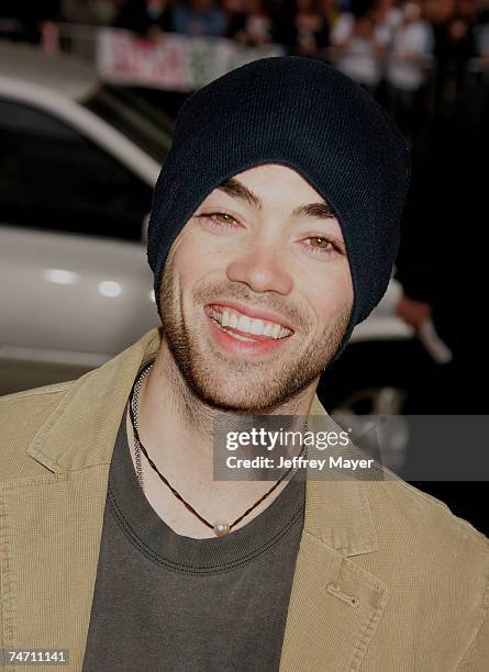 John Hensley at the Grauman's Chinese in Hollywood, California