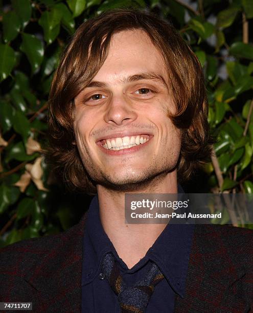 Matthew Gubler at the Harmony Gold Theater in Hollywood, California