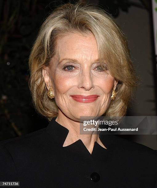 Constance Towers at the White Lotus in Hollywood, California