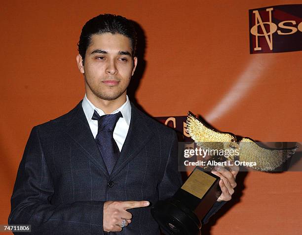 Wilmer Valderrama, recipient of the Margo and Eddie Albert Award at the Beverly Hilton Hotel in Beverly Hills, CA