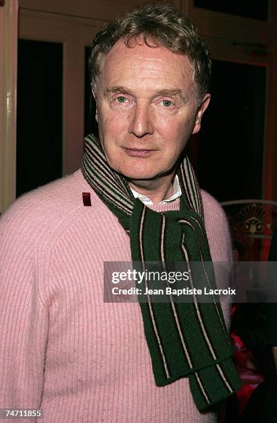 Malcolm McLaren at the Tapis Rouge in Paris, France.