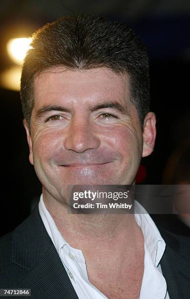 Simon Cowell at the LWT, Southbank in London, United Kingdom.