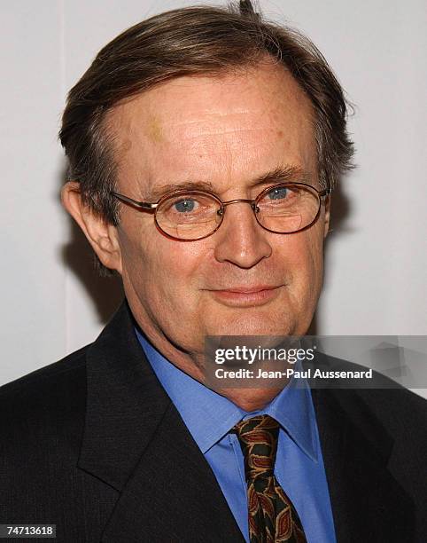 David McCallum at the Quixote Studios in Los Angeles, California