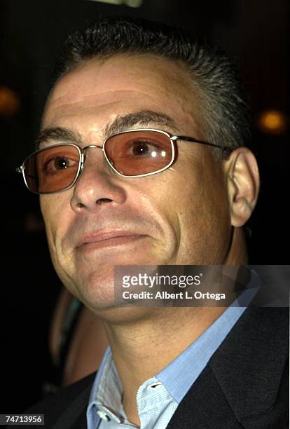 Jean-Claude Van Damme at the The Beverly Hills Hotel in Beverly Hills, California