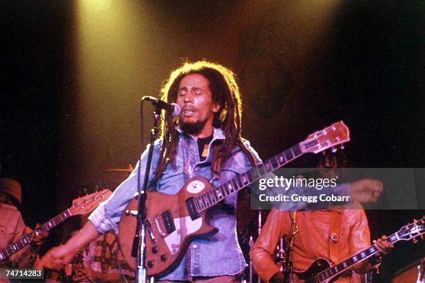 Bob Marley at the The Roxy Theatre in Los Angeles, California