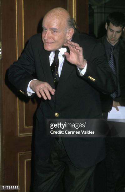 Peter Boyle at the Pierre Hotel in New York City, New York