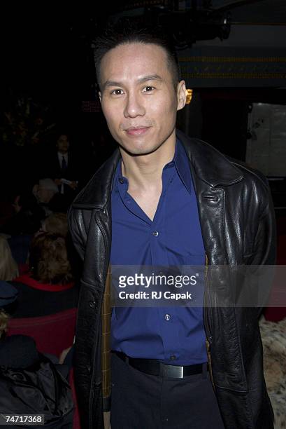 Wong at the Richard Rogers Theatre in New York City, New York