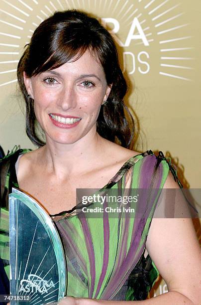 Claudia Karvan at the ASTRA AWARDS 2005 in Sydney, Australia.