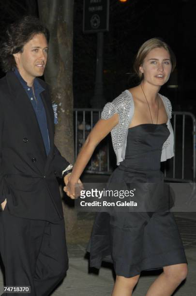 David Lauren and Lauren Bush at the The State Supreme Courthouse in New York City, New York