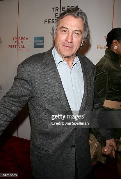 Robert De Niro at the Tribeca Performing Arts Center in New York City, New York