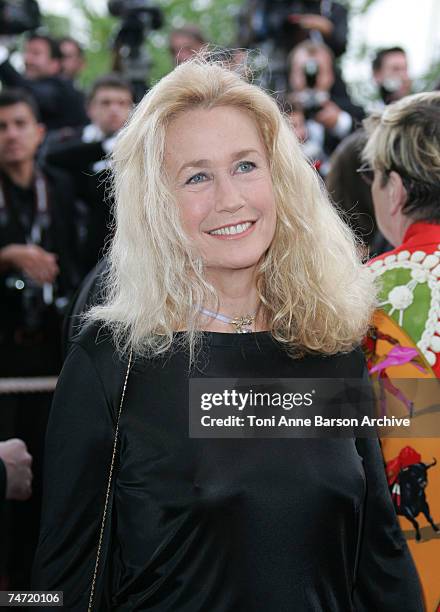 Brigitte Fossey in Cannes, France.