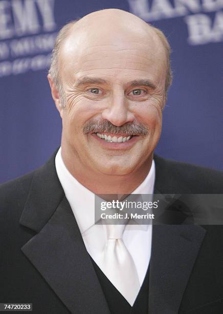 Dr. Phil McGraw at the 40th Annual Academy of Country Music Awards - Orange Carpet at Mandalay Bay Resort & Casino in Las Vegas, Nevada.