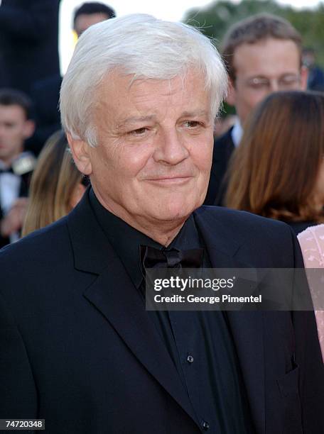 Jacques Perrin at the Le Palais de Festival in Cannes, France.