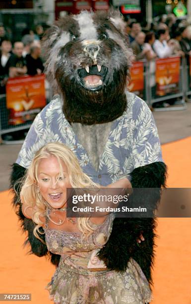 Anna Taverner at the Empire Cinema Leicester Square in London, United Kingdom.