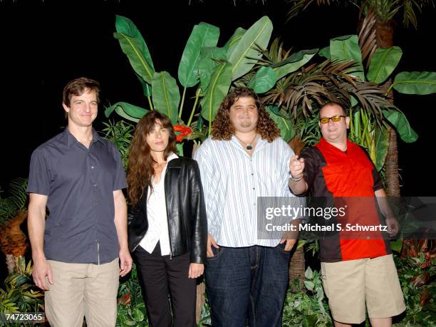 William Mapother, Mira Furlan, Jorge Garcia and Javier Grillo-Marxuach at the The Burbank Hilton in Burbank, California