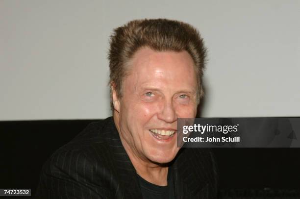 Christopher Walken at the Brenden Theatres in Las Vegas, Nevada