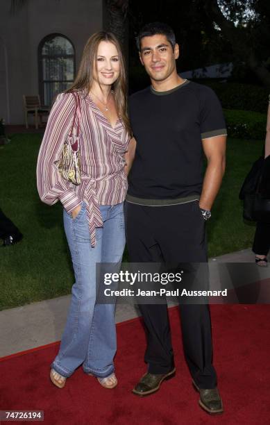 Paula Marshall & Danny Nucci at the Ritz Carlton Hotel in Pasadena, California