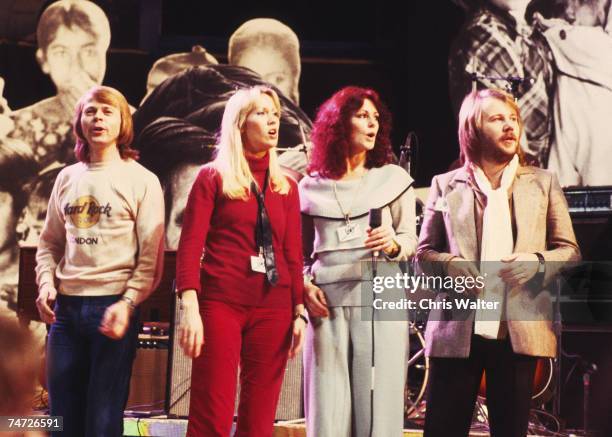At UNICEF Concert at the UN at the Music File Photos 1970's in United Nations, New York,