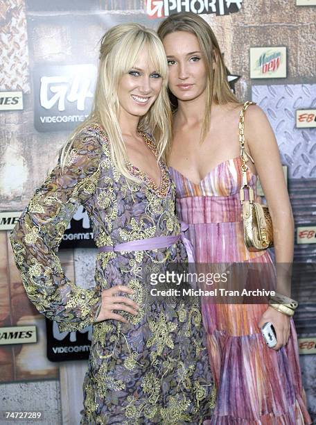 Kimberly Stewart and Ruby Stewart at the G-Phoria 2005 -The Mother of All Videogame Award Shows - Arrivals at Los Angeles Center Studios in Los...
