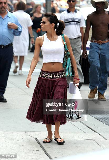 Eva Longoria at the Streets of Manhattan in New York City, New York