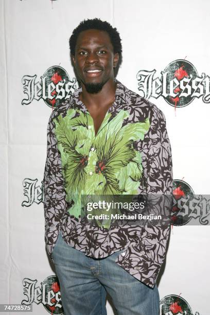 Gbenga Akinnagbe in Hollywood, California