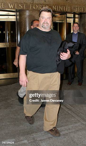 John Goodman at the Rockefeller Center in New York City, New York