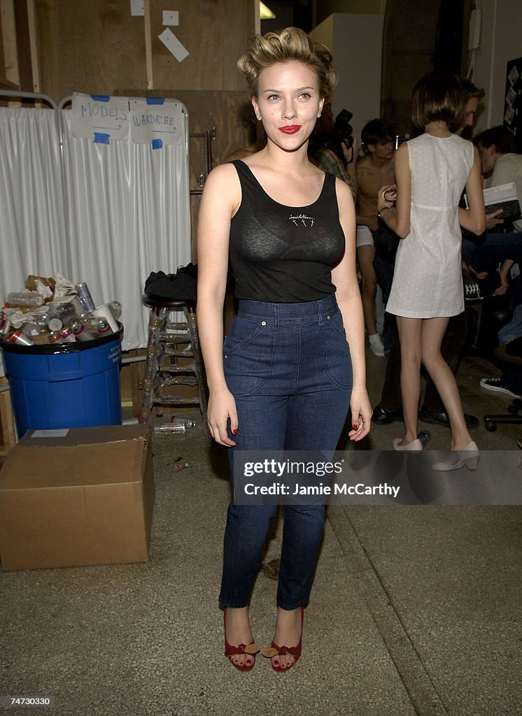 Olympus Fashion Week Spring 2006 - Imitation of Christ - Front Row and Backstage