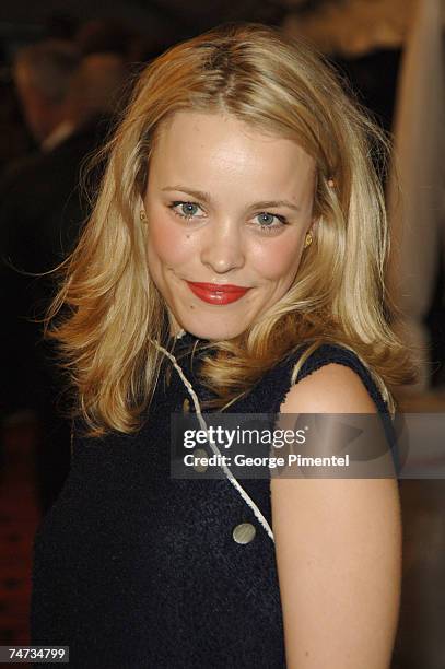 Rachel McAdams at the Roy Thompson Hall in Toronto, Canada.