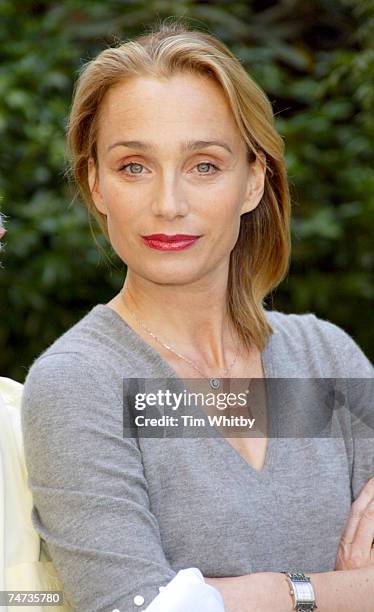 Kristin Scott Thomas at the The Playhouse in London, United Kingdom.