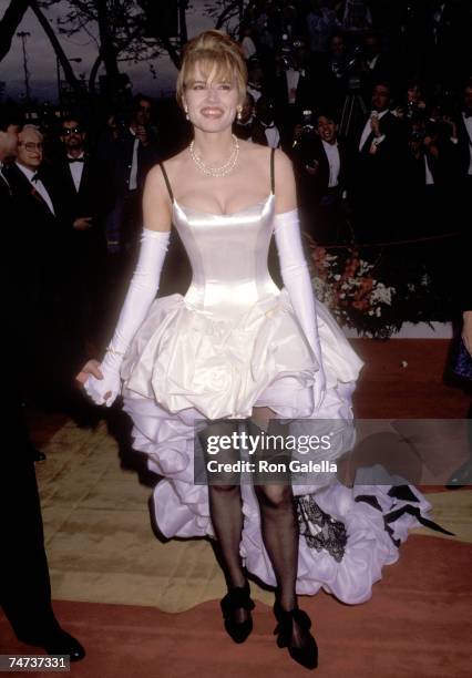 Geena Davis at the Dorothy Chandler Pavilion in Los Angeles, California